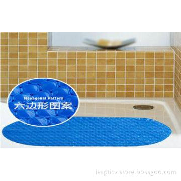 Eco friendly Anti Slip Plastic PVC Bath Mat Washable for Ba